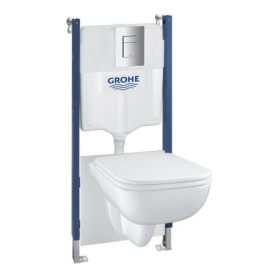 Pack Bâti Support 5 en 1 GROHE - Solution Complète pour Toilettes Modernes