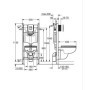 Pack Bâti Support 5 en 1 GROHE - Solution Complète pour Toilettes Modernes