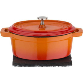 Mini Cocotte Orange en Fonte d'Acier GSW - Performance et Style