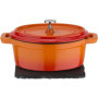 Mini Cocotte Orange en Fonte d'Acier GSW - Performance et Style