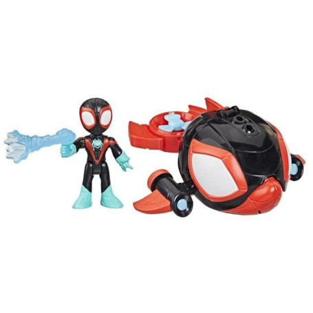Figurine Miles Morales avec Dauphin Water-Webs - Marvel Spidey