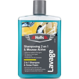 Shampooing Moussant HOLTS avec Cire de Carnauba - 475 ml