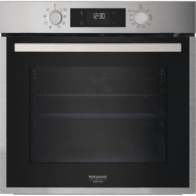 Four encastrable HOTPOINT avec pyrolyse et chaleur tournante - 71 L - Inox