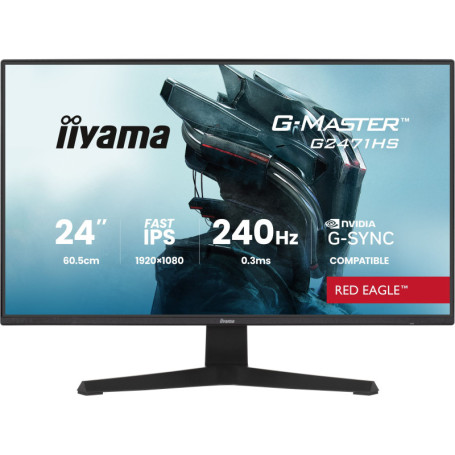 Écran PC Gamer IIYAMA G-Master Red Eagle 23,8" FHD 240Hz