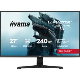 Écran PC Gamer IIYAMA 27" FHD 240Hz Fast IPS G-Master Red Eagle