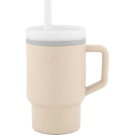 Tasse en Silicone pour Bébé - Infantino 255 ml - Modèle Sand