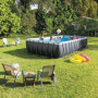 Kit Piscine Tubulaire Rectangulaire Ultra XTR INTEX 732x366 cm