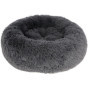Corbeille Moelleuse Fluffy pour Chiens et Chats - Ø76 cm - Gris