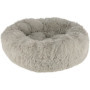 Corbeille Douce Fluffy pour Chiens et Chats - Ø76 cm - Gris Clair