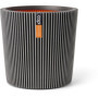 Vase Conique Groove NL Anthracite - CAPI EUROPE