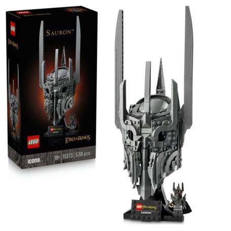LEGO Icons : Casque de Sauron - Set de Construction Épique