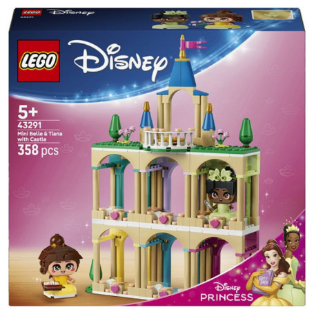 LEGO Disney Princess : Miniatures Belle et Tiana avec Château