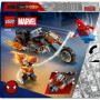 LEGO Marvel Spider-Man et sa Moto contre Ghost Rider - Jeu d'Aventure