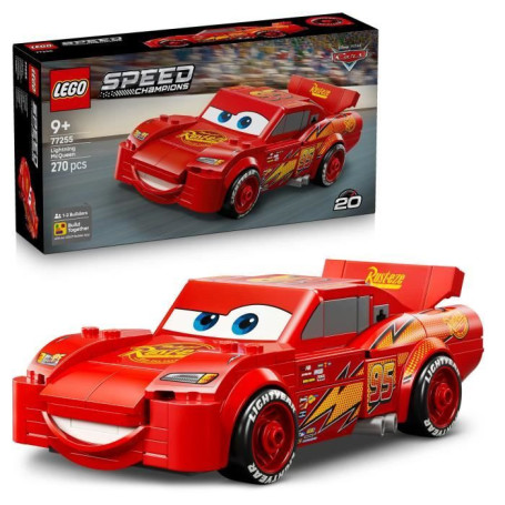 LEGO Speed Champions Flash McQueen - Voiture de Course à Construire