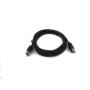 Câble RJ45 Blindé Cat.6 LINEAIRE - 2m Noir