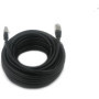 Câble RJ45 Blindé Cat.6 F/UTP Noir 15m - LINEAIRE