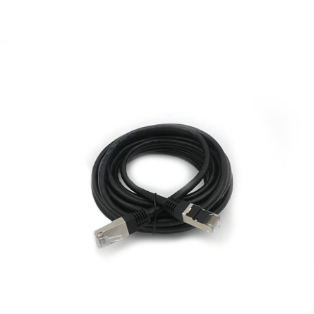 Câble RJ45 Blindé Catégorie 6 - 5m - Noir
