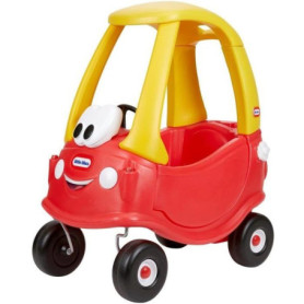 Cozy Coupe Rouge - Voiture Enfant Little Tikes avec Klaxon et Plancher Amovible