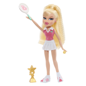Poupée Bratz Cloé - Mannequin Joueuse de Tennis avec Accessoires Sportifs