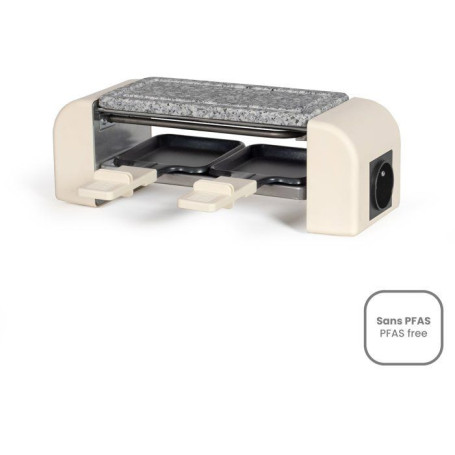 Appareil à Raclette Connectable LIVOO DOC310C pour 2 Personnes