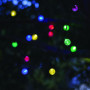Guirlande Lumineuse Solaire Festy Color - 20 Globes LED Multicolores - 5,8 m