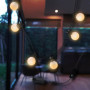 Guirlande Lumineuse Extérieure Party Milky 10 - 10 Globes LED Blanc Chaud - 5,7 m
