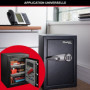 Coffre-Fort Électronique XL 119 Litres - Master Lock Haute Sécurité