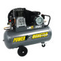 Compresseur MECAFER 100 L 3HP Bicylindre 10 bars - PowerMonster Semi Pro