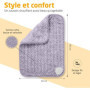 Coussin Chauffant Ultra Doux MEDISANA HP 518 - 100W - Violet