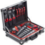 Coffret d'Outils 121 Pièces en Aluminium - MEISTER