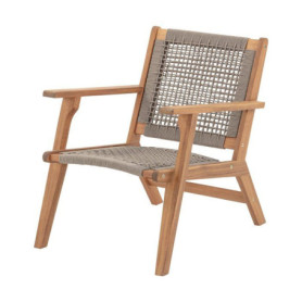 Fauteuil de jardin en bois d'acacia - MERIDA - Confort et élégance