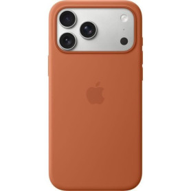 Coque en Silicone MagSafe pour iPhone 17 Pro Max - Terra Cotta