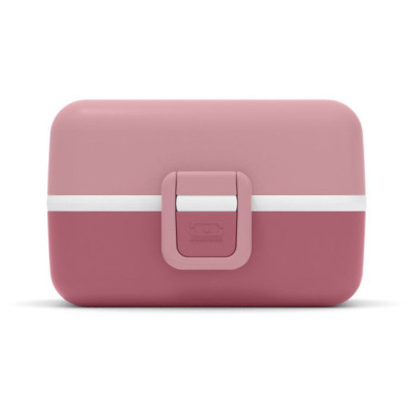Lunch Box Enfant Monbento MB Tresor Rose Blush - 3 Compartiments Sans BPA