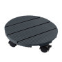 Support de pot roulant anthracite - NATURE - 30 cm