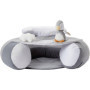 Siège Gonflable NUBY Sit & Play avec Plateau Amovible - Gris