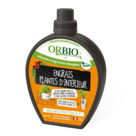 Engrais Nourrissant pour Plantes d'Intérieur ORBIO - Croissance Optimale