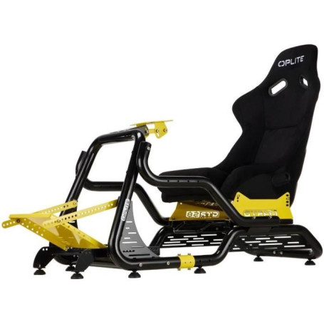 Cockpit de Simulation Racing GTR S8 Elite Force - OPLITE - Jaune