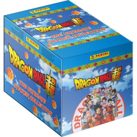 Boîte de 36 Pochettes Dragon Ball Super - Collection Ultime avec 180 Stickers