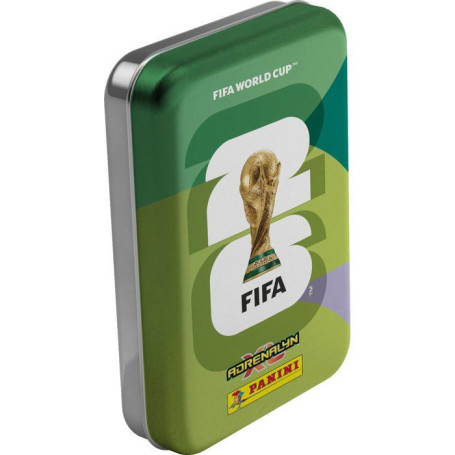 Boîte Métal PANINI - Coupe du Monde FIFA 2026 avec 24 Cartes