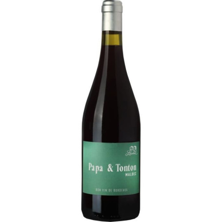 Papa & Tonton Malbec 2023 - Vin Rouge de Bordeaux