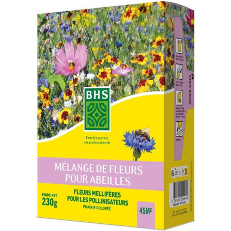 Mélange de Fleurs Annuelles pour Abeilles - 230 g - BHS