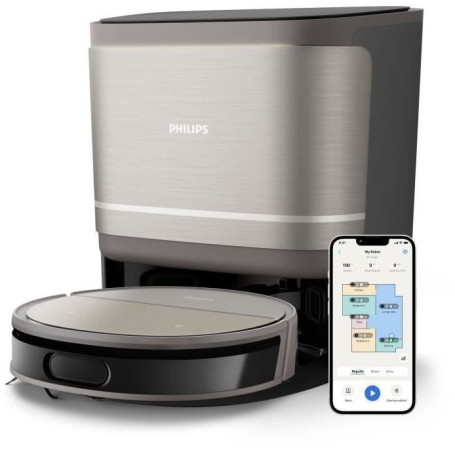 Aspirateur Robot Philips Série 9000 avec Station Tout-en-Un