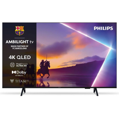 Téléviseur Philips 55PUS8400 Ambilight QLED 55" 4K UHD avec Dolby Atmos