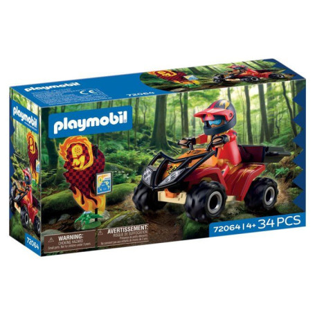Quad Tout-Terrain PLAYMOBIL pour Aventures Épiques