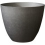 Pot de Fleurs Rond Élément Ø 40 cm - Gris Anthracite - EDA