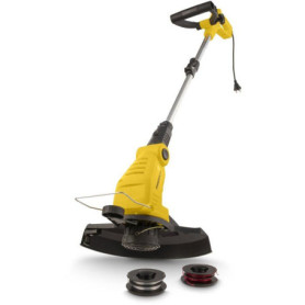 Coupe-bordure POWERPLUS 450 W avec tête inclinable et perche télescopique