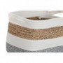 Set de basket DKD Home Decor Coton Blanc Fibre naturelle (36 x 30 x 24 cm) 115,99 €