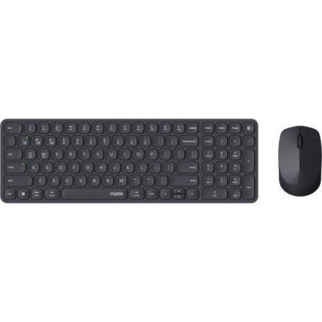 Ensemble Clavier-Souris Sans Fil RAPOO 9310M Ultra-Slim Noir