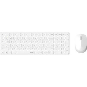 Ensemble Clavier-Souris Sans Fil RAPOO 9310M Ultra-Slim Blanc