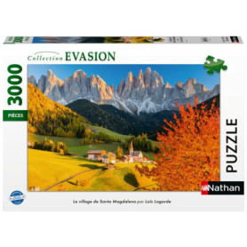 Puzzle 3000 pièces - Le village de Santa Magdalena par Loic Lagarde